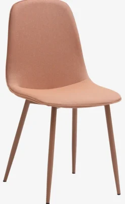 Spisebordsstol BISTRUP støvet fersken