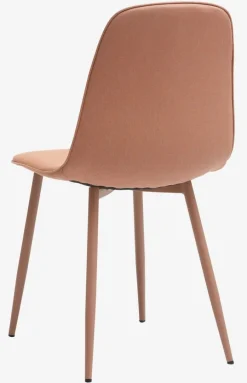 Spisebordsstol BISTRUP støvet fersken