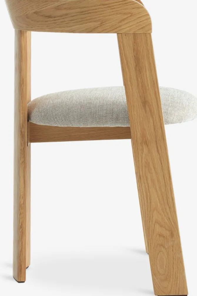 Spisebordsstol BOVRUP eg/beige stof