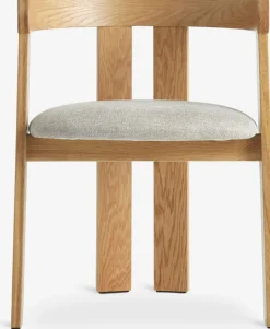 Spisebordsstol BOVRUP eg/beige stof