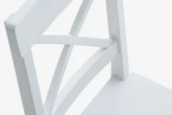 Spisebordsstol EJBY hvid