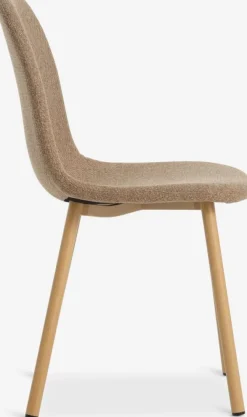 Spisebordsstol EJSTRUP mørk sand/egefarve