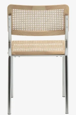 Spisebordsstol HASSING rattan/krom