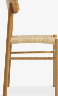 Spisebordsstol ISLEV eg/natur