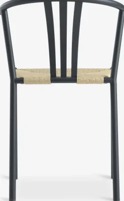 Spisebordsstol JYDERUP sort/natur