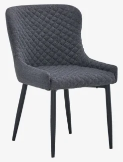 Spisebordsstol PEBRINGE grå/sort