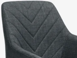 Spisebordsstol PURHUS grå/sort