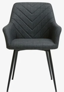 Spisebordsstol PURHUS grå/sort