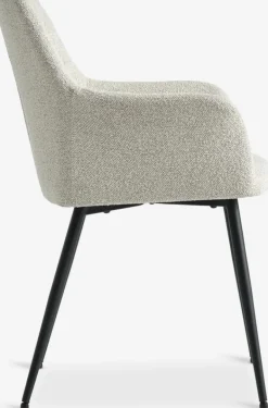 Spisebordsstol PURHUS råhvid/sort