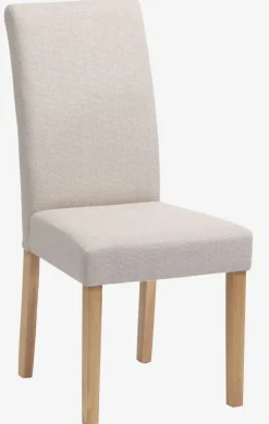 Spisebordsstol TUREBY beige stof