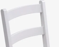 Spisebordsstol VISLINGE natur/hvid