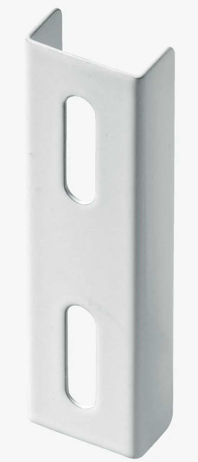 Splejsestykke t/gardinskinne hvid