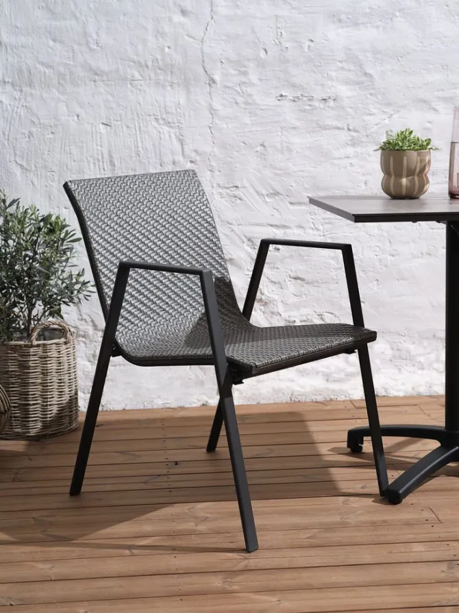 Stabelstol DOVERODDE grå