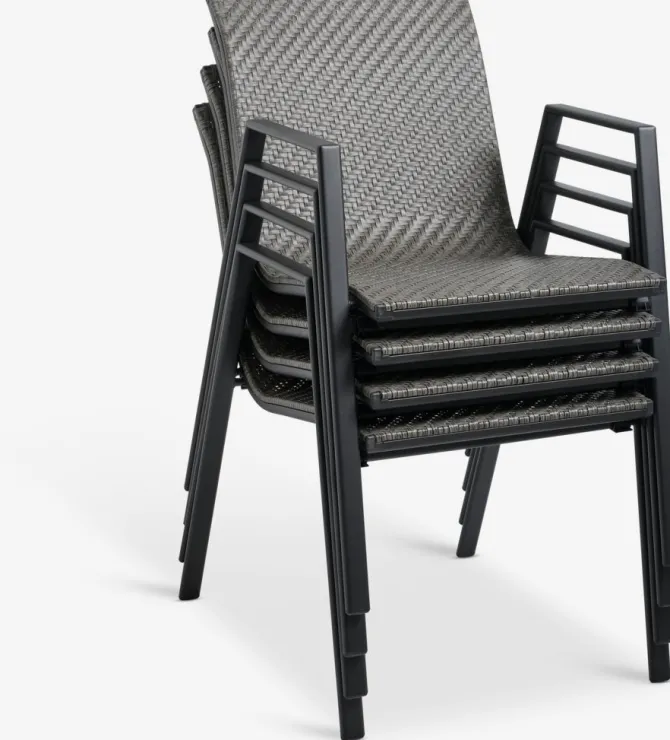 Stabelstol DOVERODDE grå