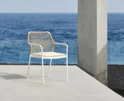 Stabelstol FASTRUP hvid