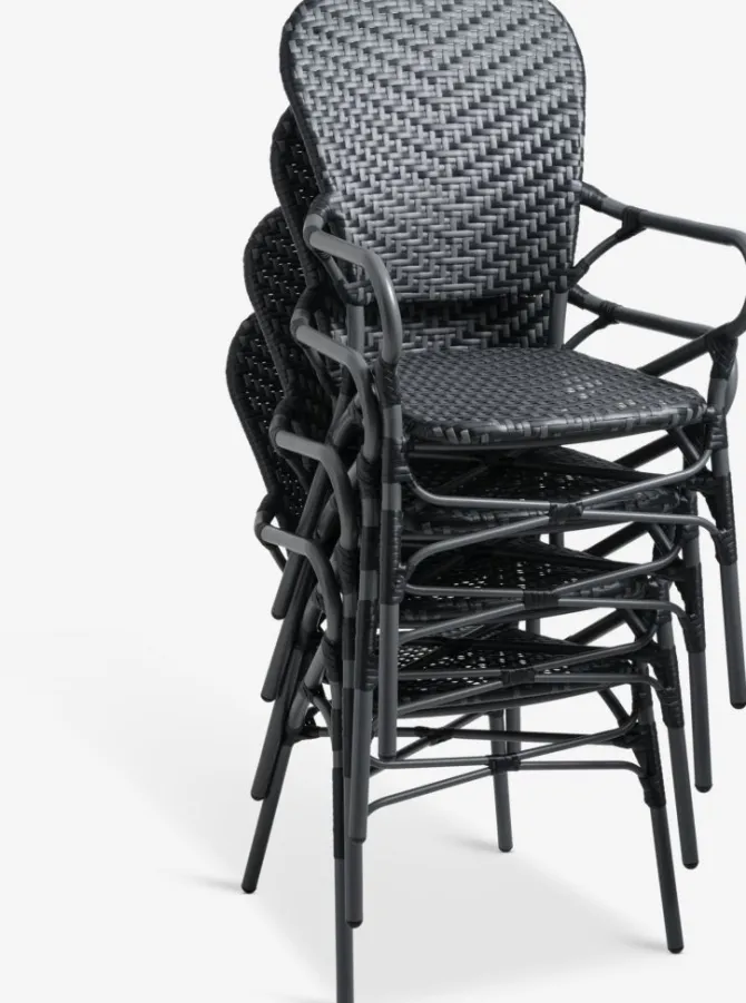 Stabelstol SAKSBORG grå