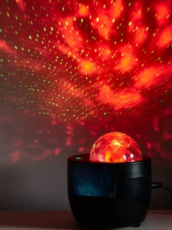 Stjernehimmel projektor KARLO m/multifarve LED