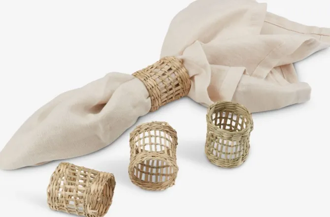 Stofserviet HARSYRA 40x40 natur