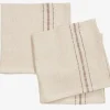Stofserviet KASTANIE 40x40 natur 2 stk/pk