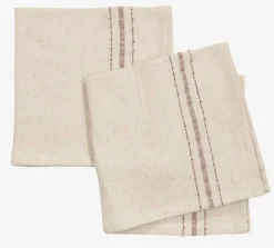 Stofserviet KASTANIE 40x40 natur 2 stk/pk