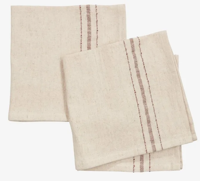 Stofserviet KASTANIE 40x40 natur 2 stk/pk