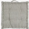 Stolehynde PIL 40x40x7 beige/sort