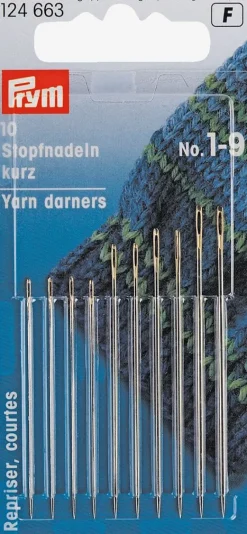 Stoppenål kort nr. 1-9