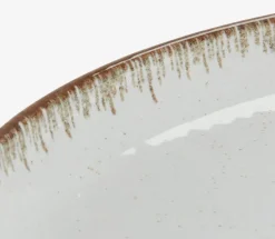 Tallerken FERDUS Ø19cm porcelæn grå