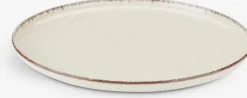 Tallerken FERDUS Ø27cm stentøj beige
