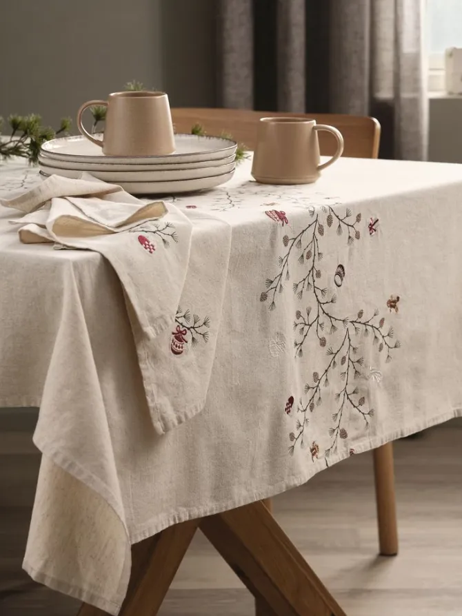 Tallerken FERDUS Ø27cm stentøj beige