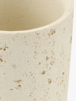 Tandbørsteholder TORUP beige sten