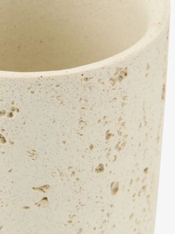 Tandbørsteholder TORUP beige sten