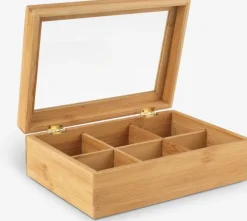 Tekasse STORM B23xL16xH8cm træ