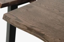 Tillægsplade SKOVLUNDE 90x46 mørk eg