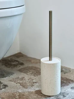 Toiletbørste TORUP beige sten