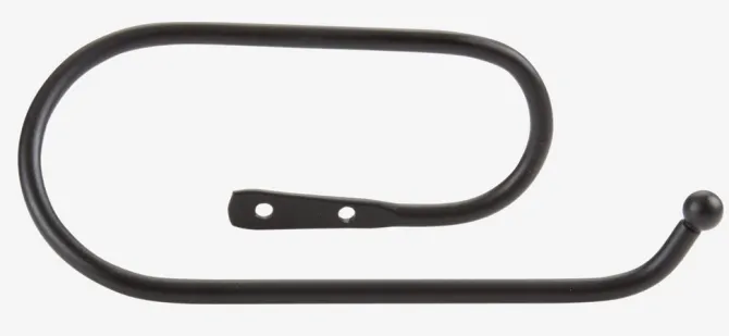 Toiletrulleholder ILSBO metal sort