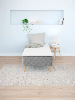 Topmadras 90x200 GOLD T50 grå