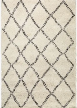 Tæppe AKSFRYTLE 135x190 råhvid