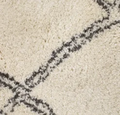 Tæppe AKSFRYTLE 135x190 råhvid