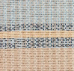 Tæppe BJERK 70x140 beige/blå