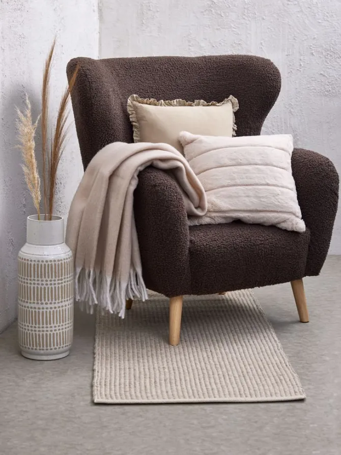 Tæppe FLATSIV 65x140 beige