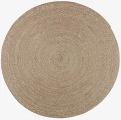 Tæppe MASKROS Ø160 taupe/beige