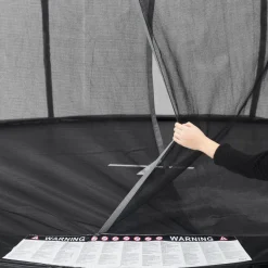 Trampolin FALK Ø426 m/sikkerhedsnet sort