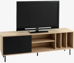 TV-bord FARSUND eg/sort