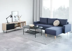 TV-bord FARSUND eg/sort