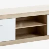 TV-bord FAVRBO eg/hvid