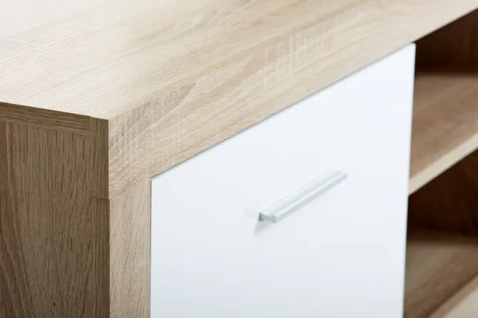 TV-bord FAVRBO eg/hvid