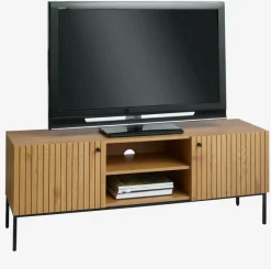 TV-bord HEMDRUP 2 låger egefarve