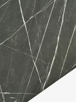 TV-bord KRONDAL 2 låger sort marmorfarve