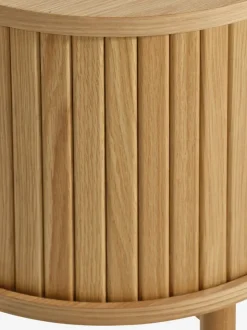 TV-bord LYNGVIG 160cm 2 jalousilåger eg natur